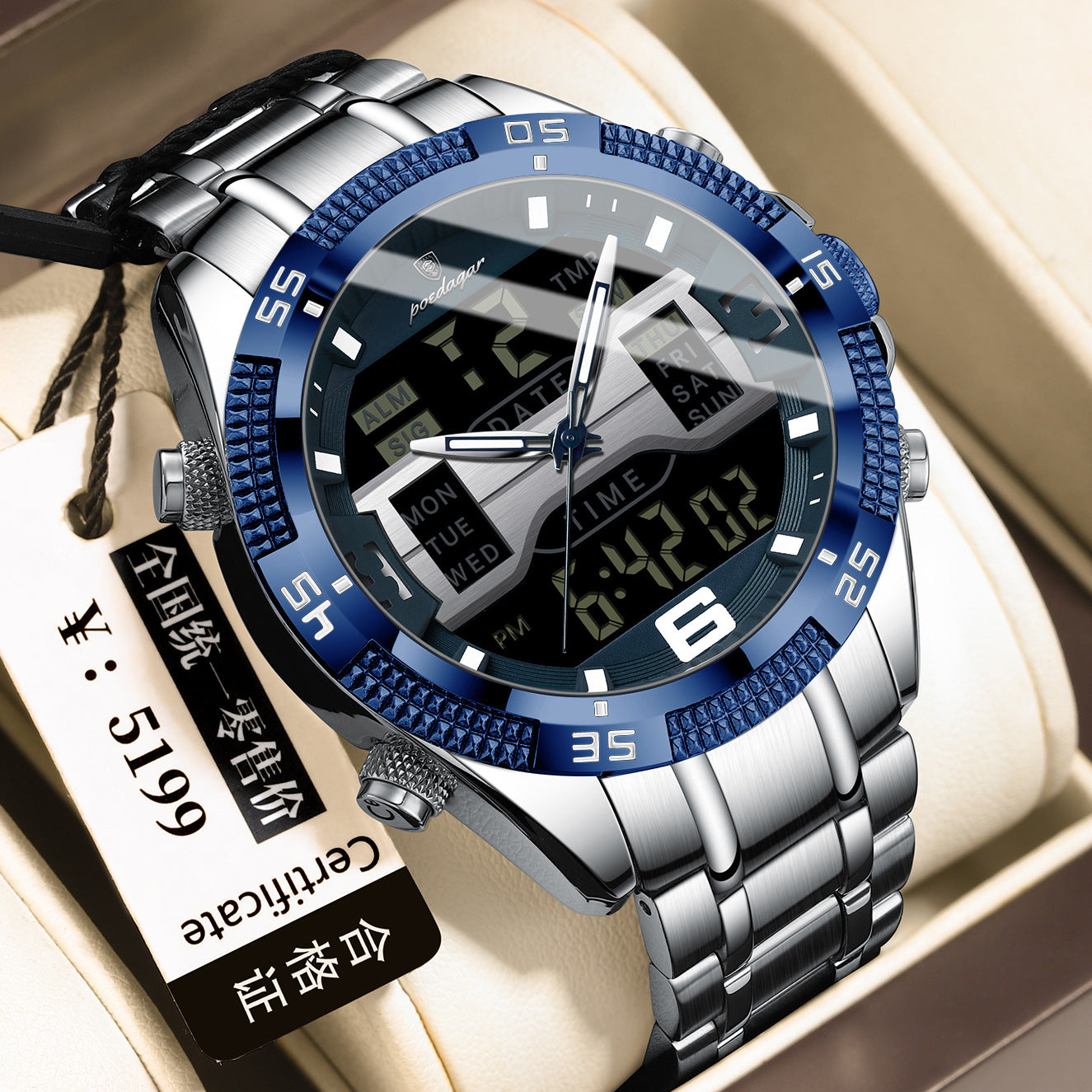 Men Electronic Watch