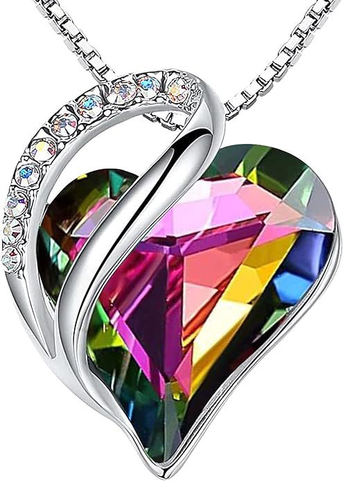 Geometric heart jewel