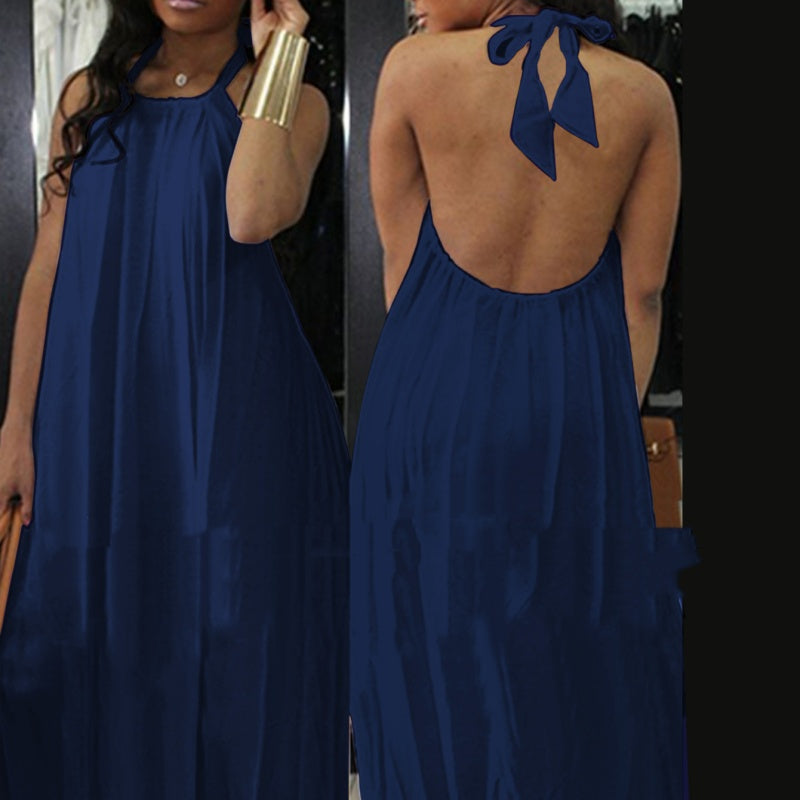 Short-sleeved dress suitable for evening parties