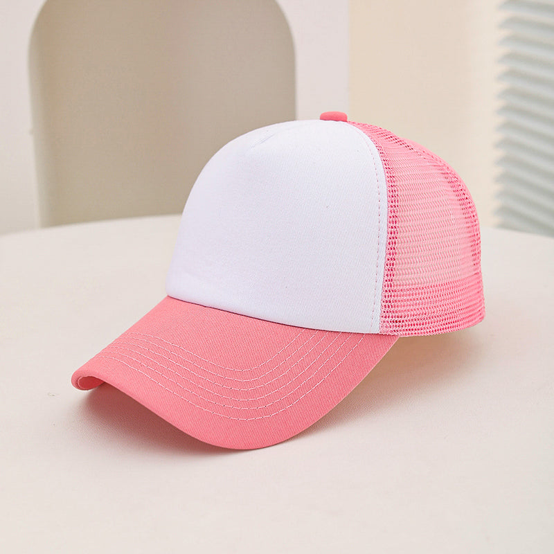Baseball cap with mesh back