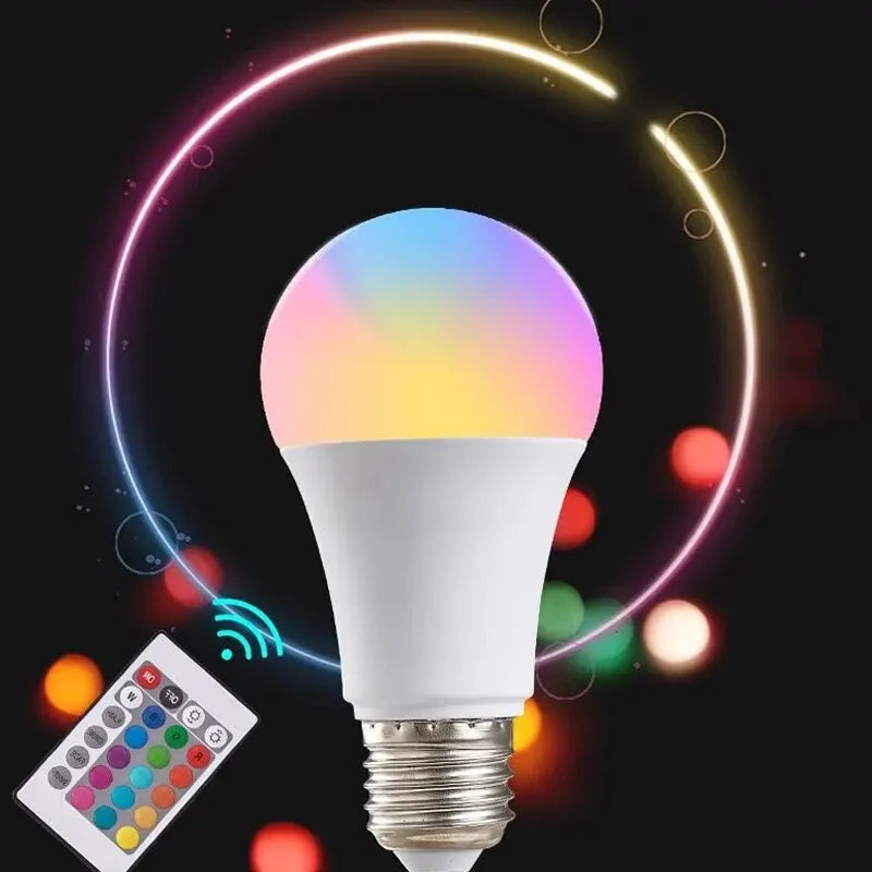 RGB Bulb LED Multicolor Bulb 16 color E27 220V