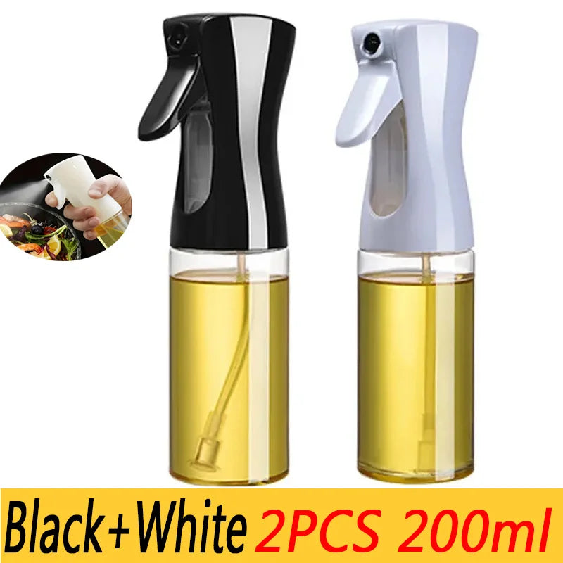 Oil Spray Bottle BBQ Cooking Olive Oil Sprayer Plastic Baking Oil Spray Empty Bottle Vinegar Bottle Or Oil brush 