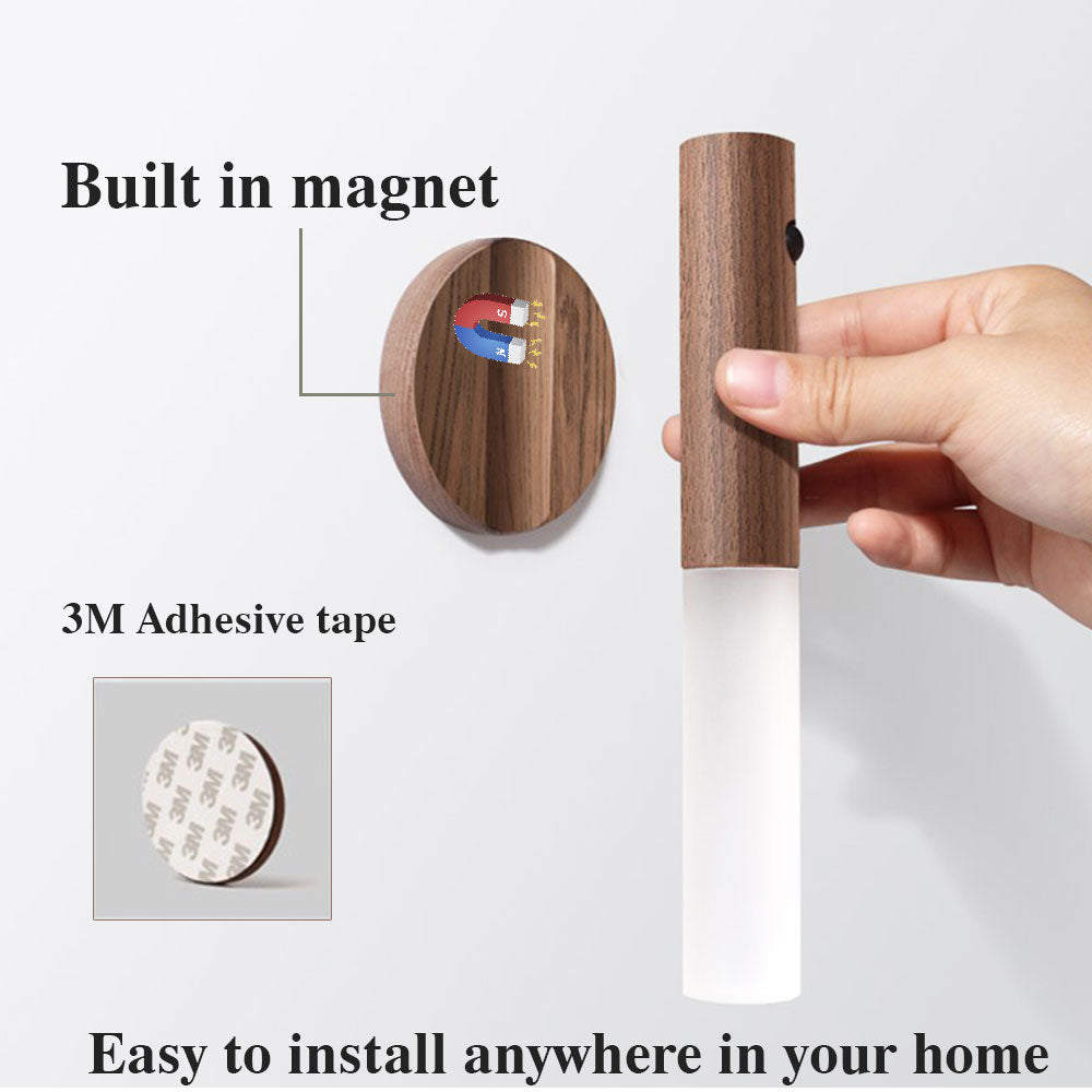 Motion sensor wall lamp