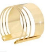 Simple Semi-Circular Hollow C-Shape Bangle