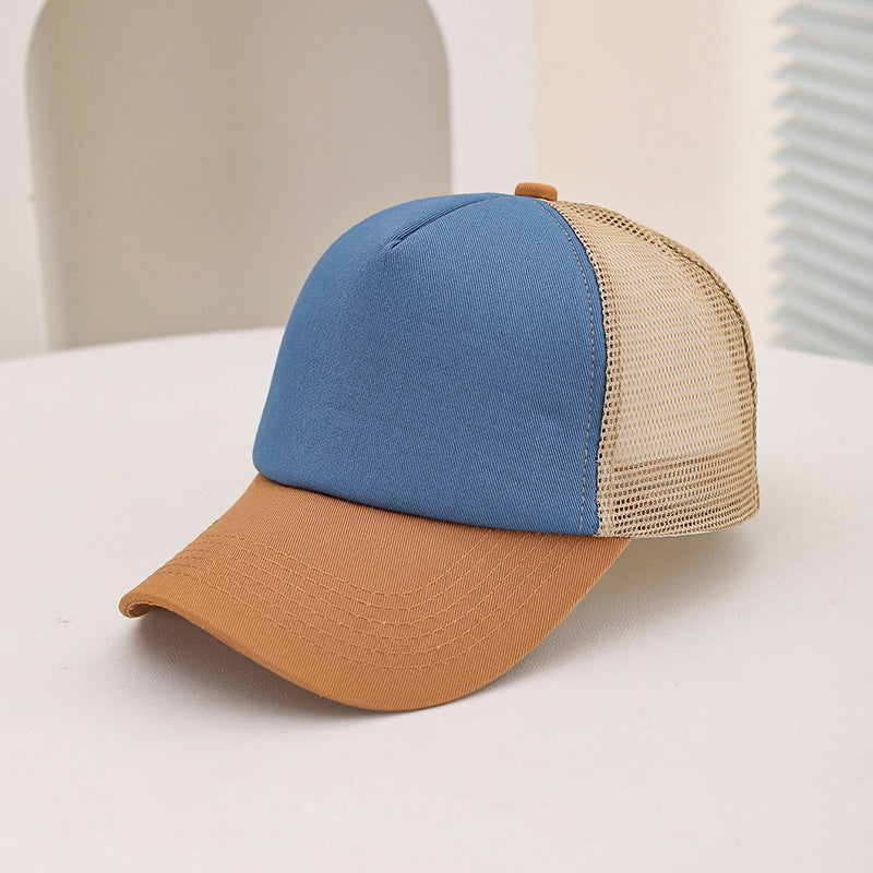 Baseball cap with mesh back