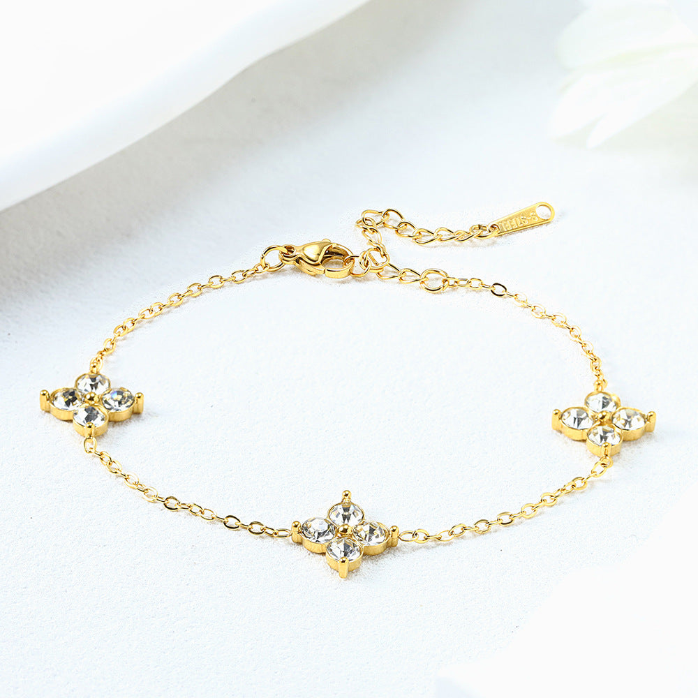 Bracelet Necklace And Earrings Set