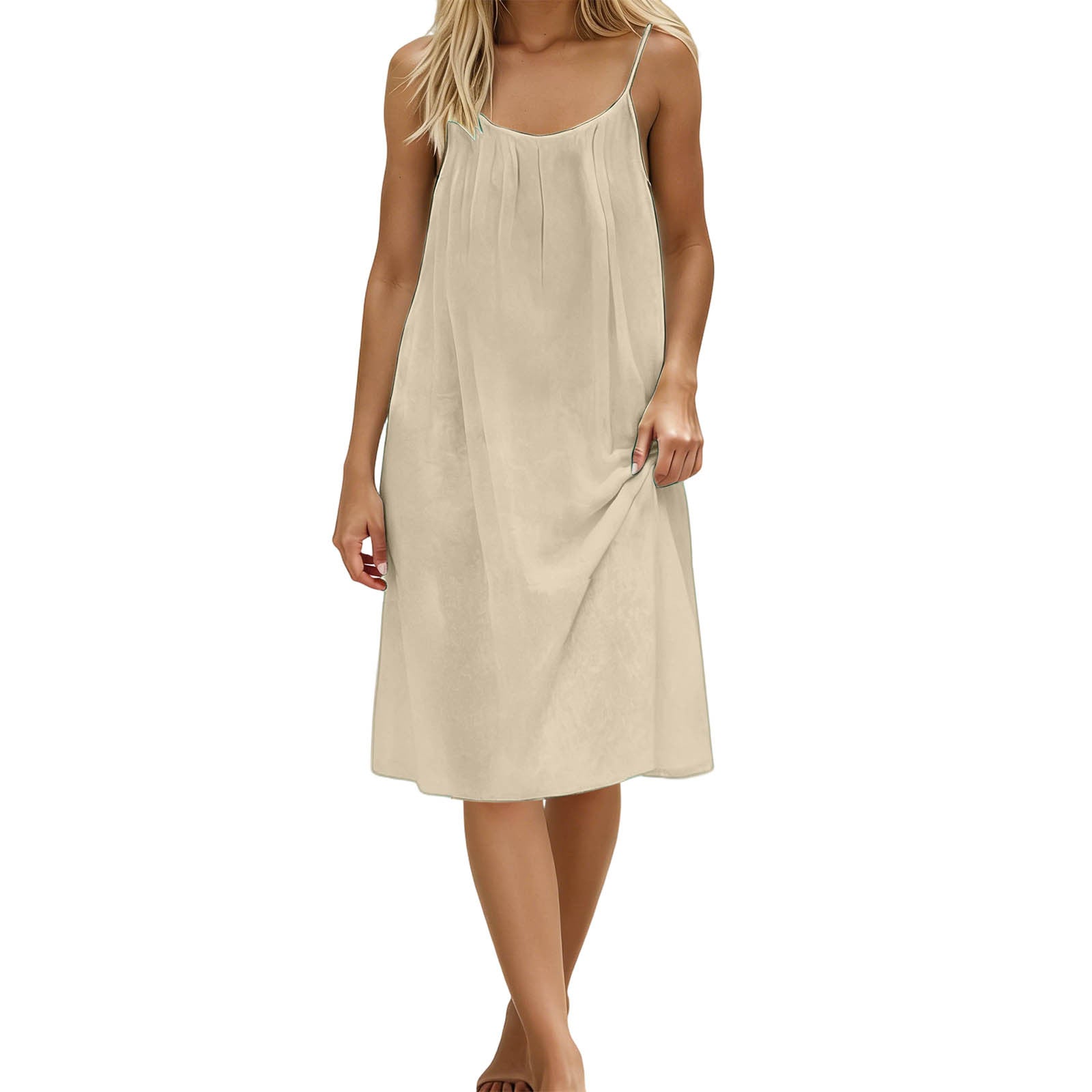 Ice Silk Linen Dress
