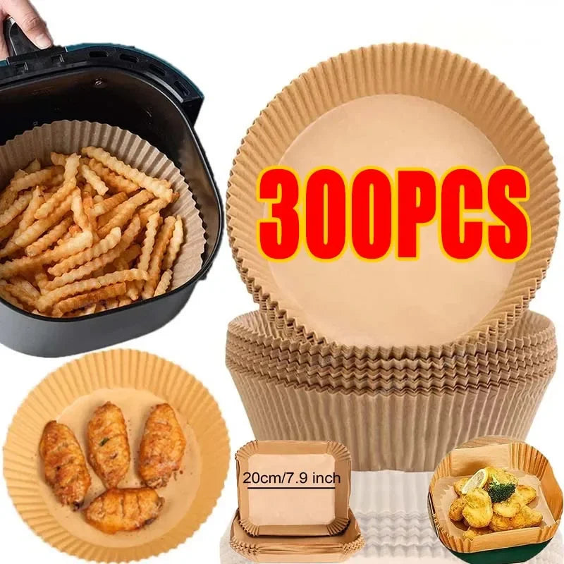 ADD TO CART NOW GET 25% OFF    Air Fryer Disposable Paper 22cm  50 Pcs