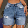 Women's denim shorts