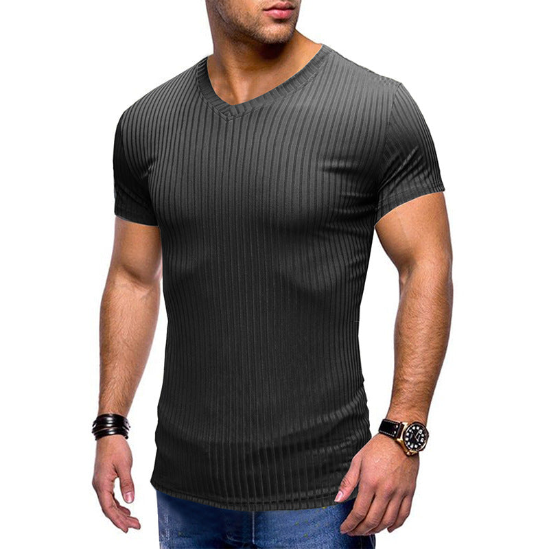 Small V Neck  Men's T-shirt