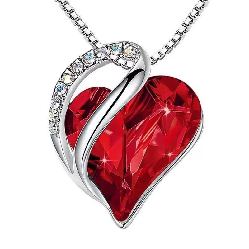 Geometric heart jewel