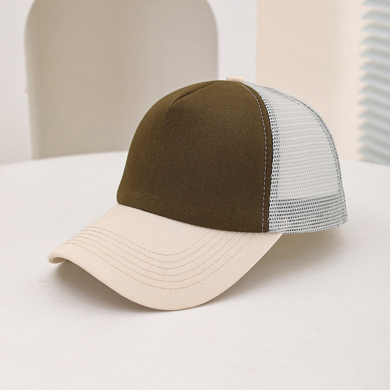 Baseball cap with mesh back
