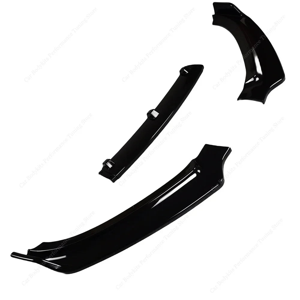 BMW X1 F48 Car Front Bumper Lip Spoiler Splitter Diffuser X1 20i 20d 18i 18d 25i 25d Non-M Sport 2015-2019