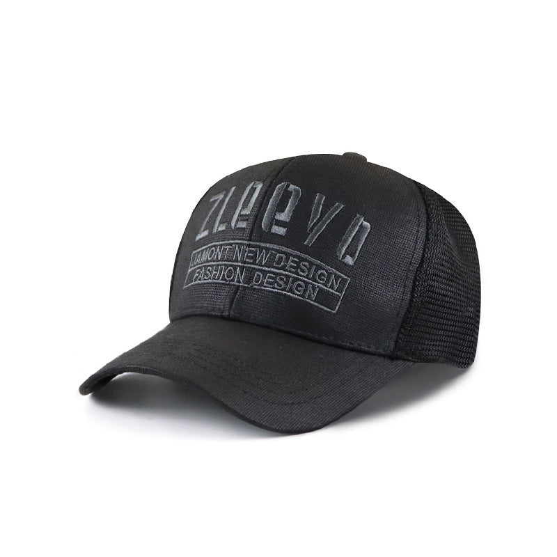 Cap with mesh back