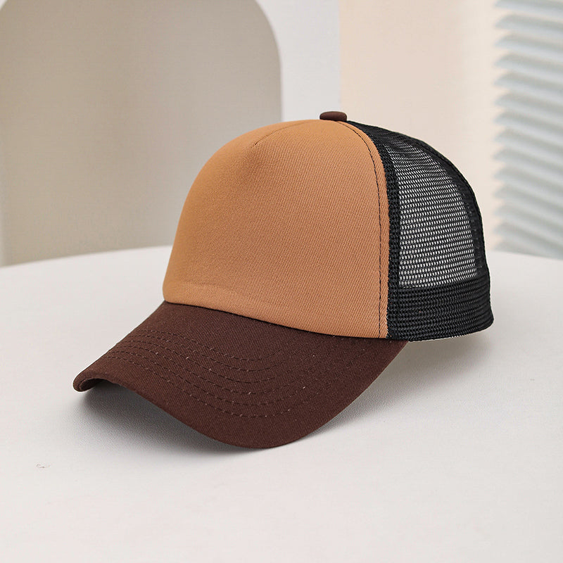 Baseball cap with mesh back