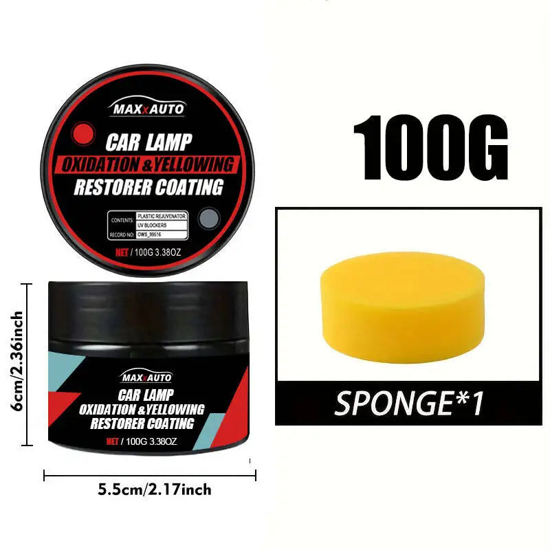 Car body polishing set