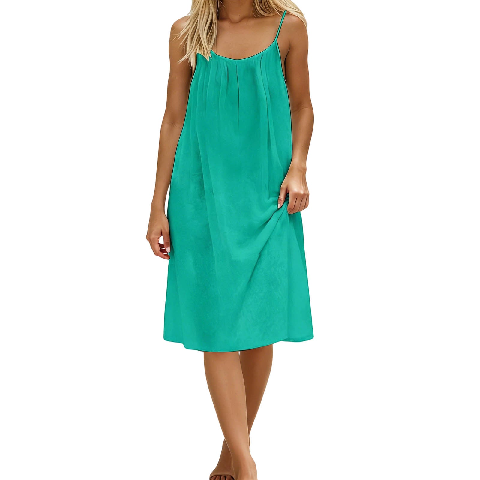 Ice Silk Linen Dress