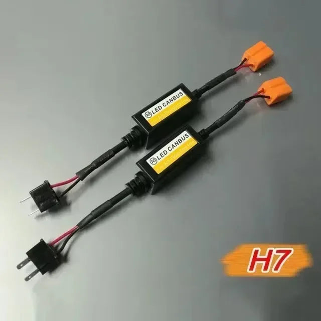LED Canbus Car Headlights Error Free Resistor for SUV Fog Lights H7  Adapter Anti-Flicker Tools
