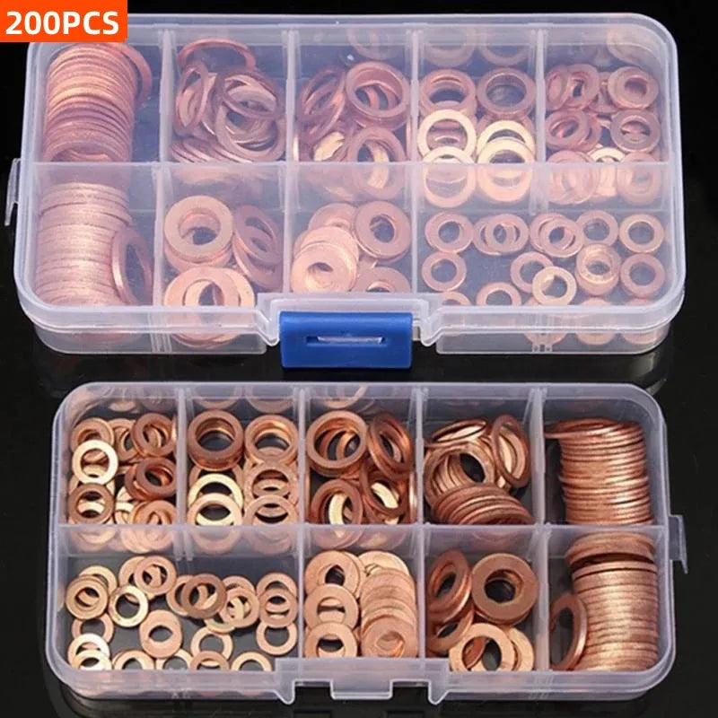 Copper gasket set 100pcs
