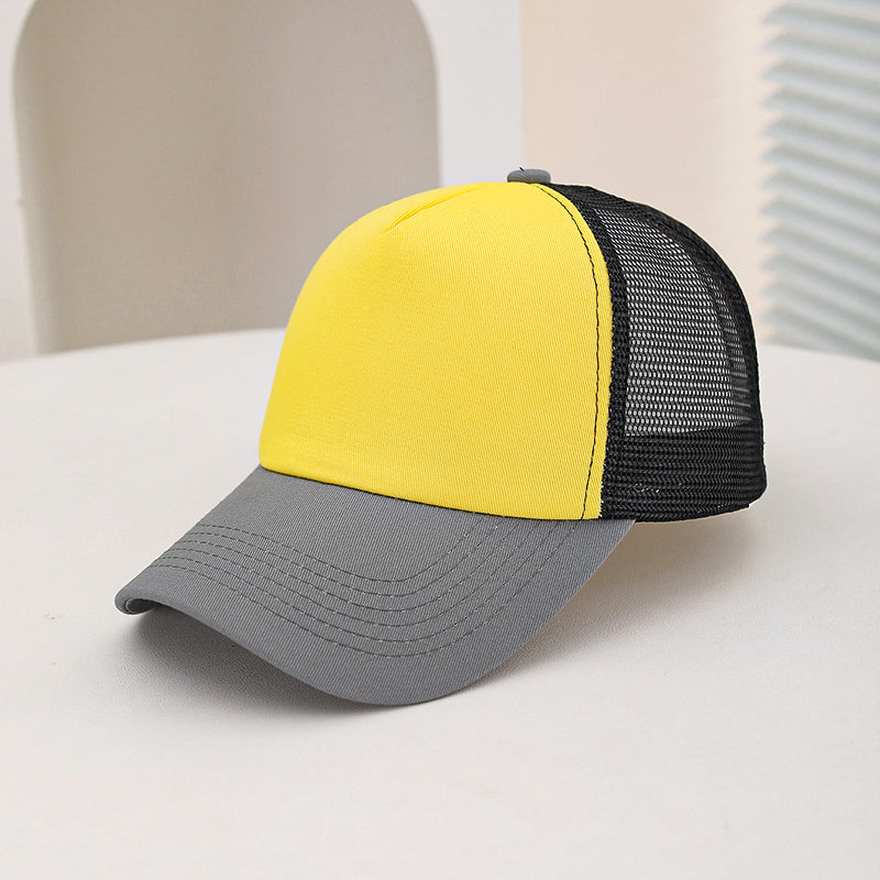 Baseball cap with mesh back